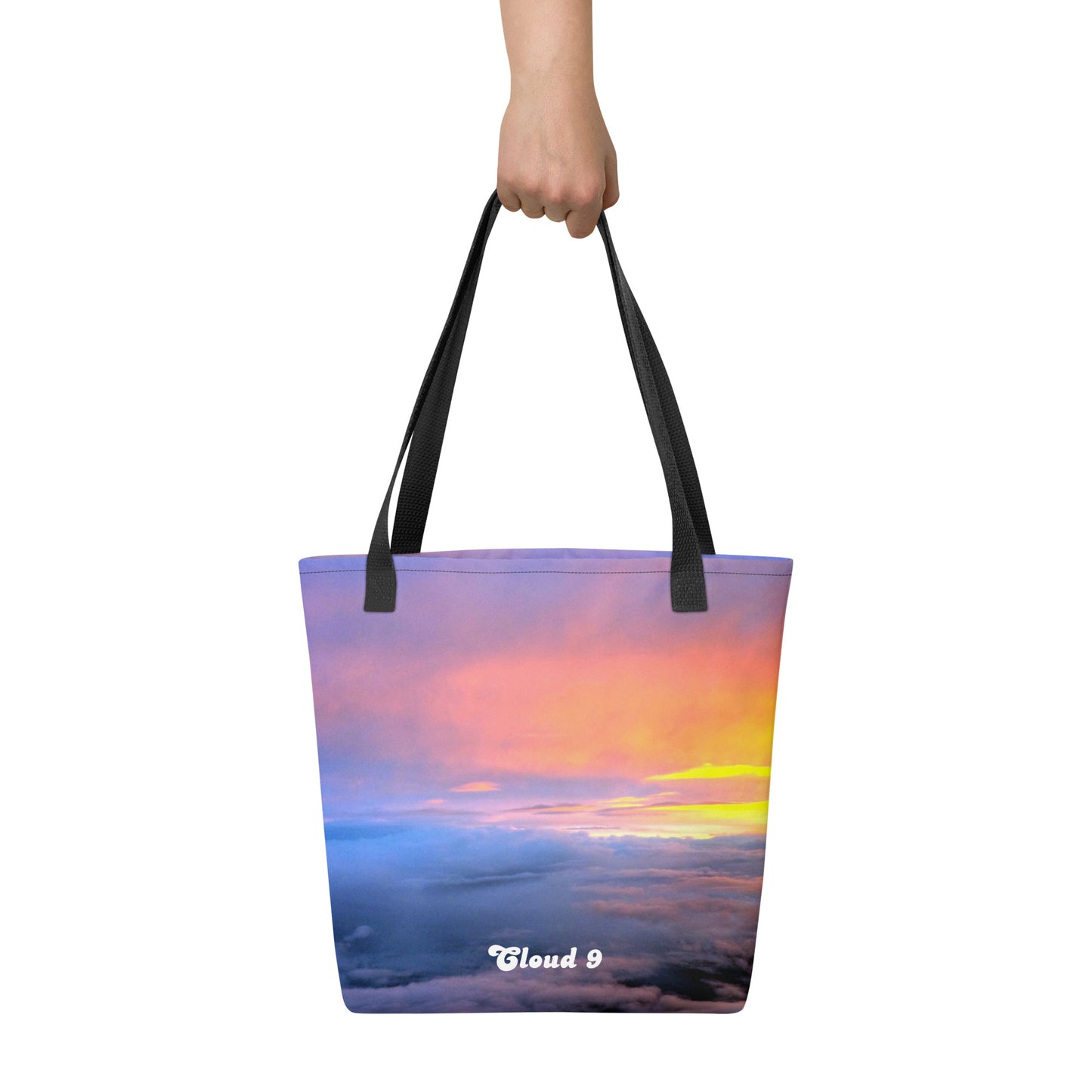 Cloud 9 Vibrant Sunrise Tote bag