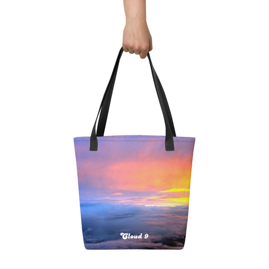 Cloud 9 Vibrant Sunrise Tote bag