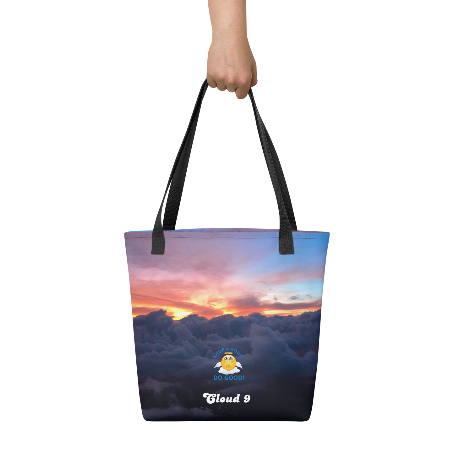 Shop4Good Branded Cloud 9 Sunrays Tote bag