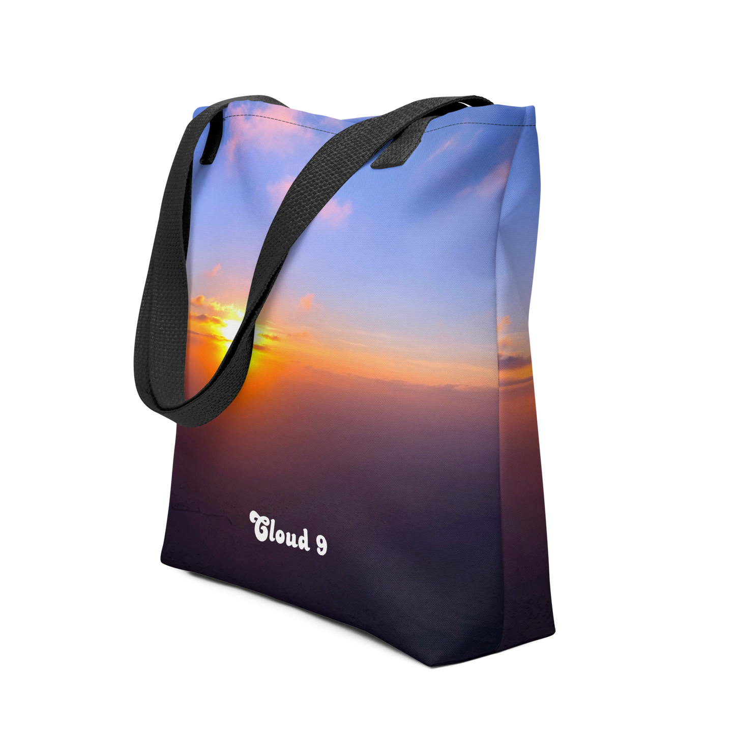 Cloud 9 Blue Sunrise Tote bag