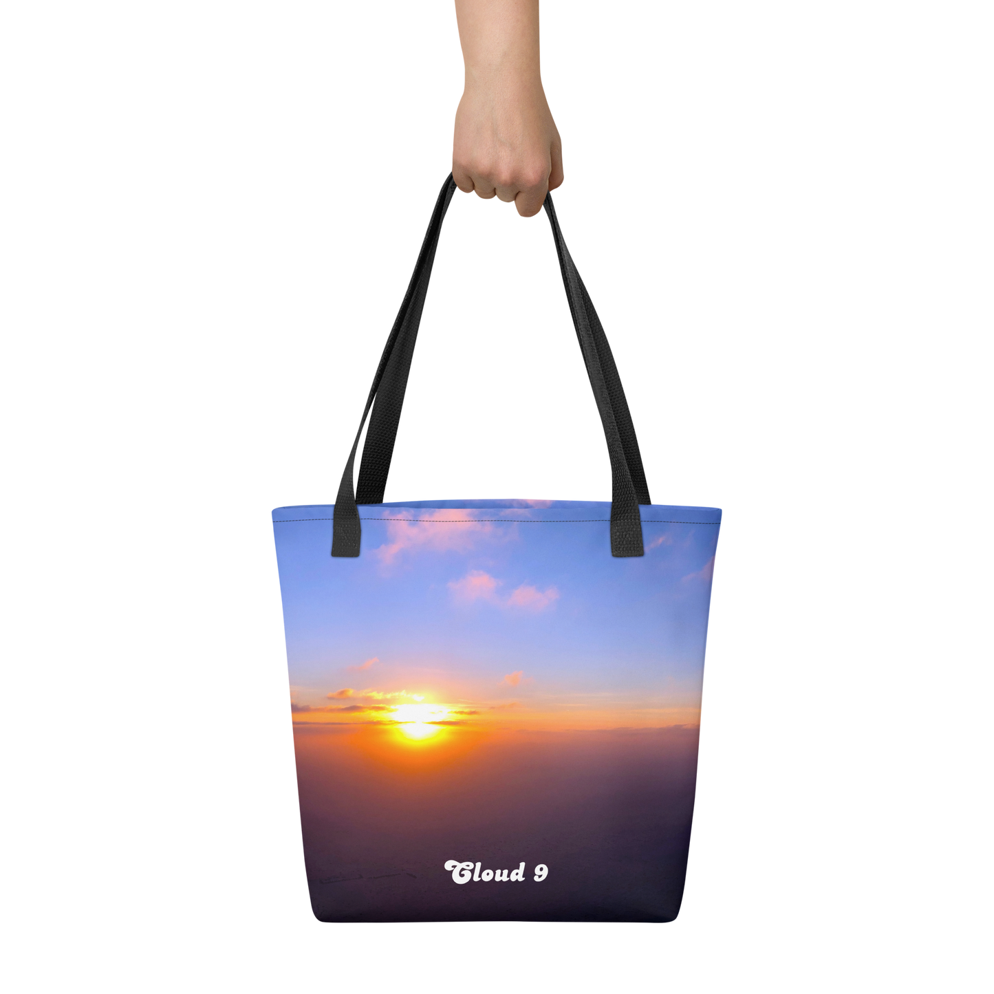 Cloud 9 Blue Sunrise Tote bag