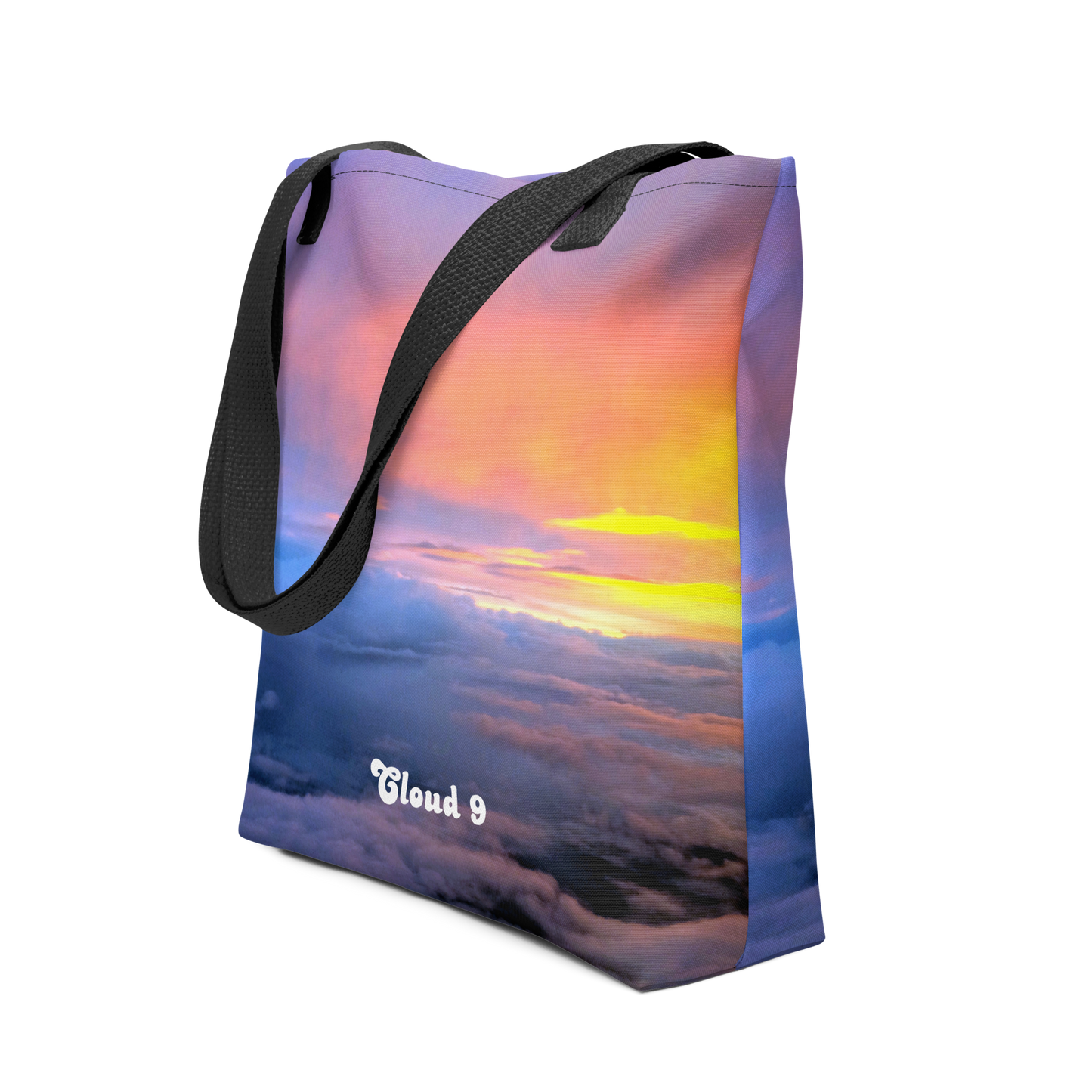 Cloud 9 Vibrant Sunrise Tote bag