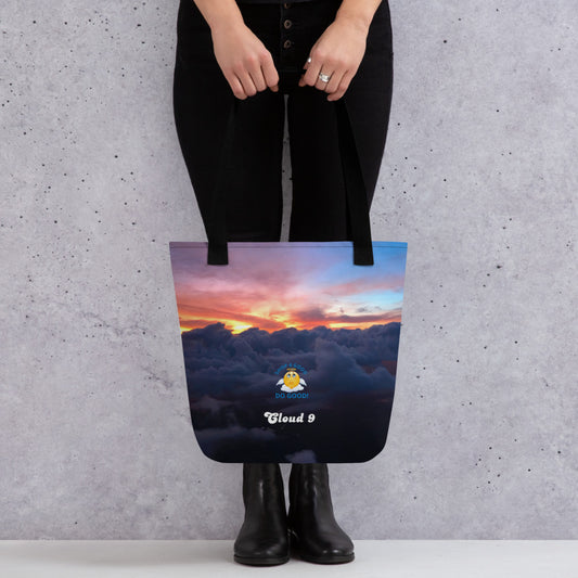 Shop4Good Branded Cloud 9 Sunrise Tote bag