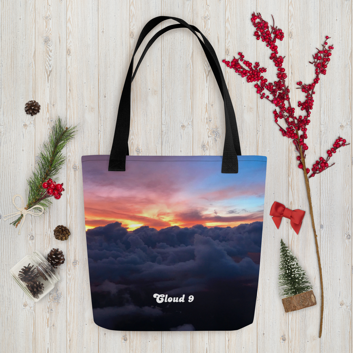 Cloud 9 Sunrise Tote bag