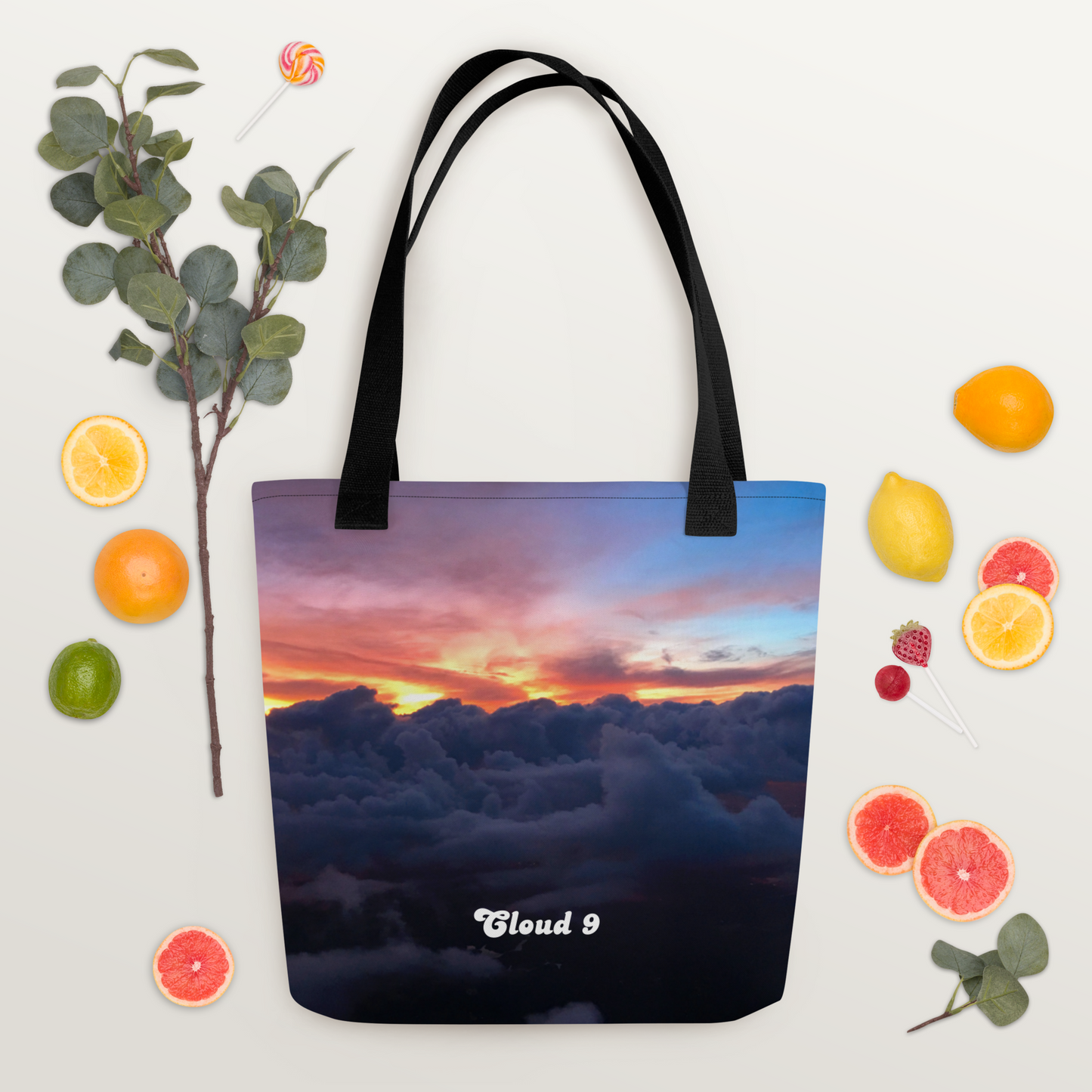 Cloud 9 Sunrise Tote bag