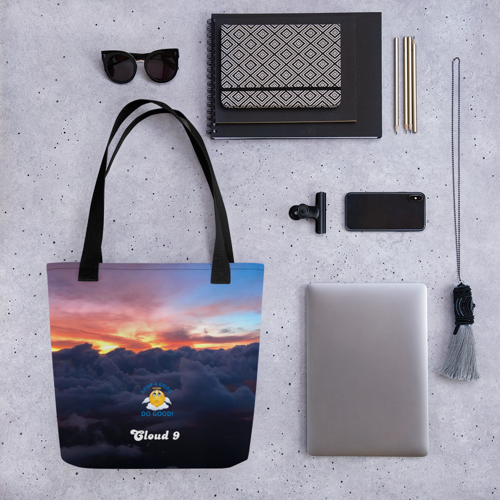 Shop4Good Branded Cloud 9 Sunrays Tote bag