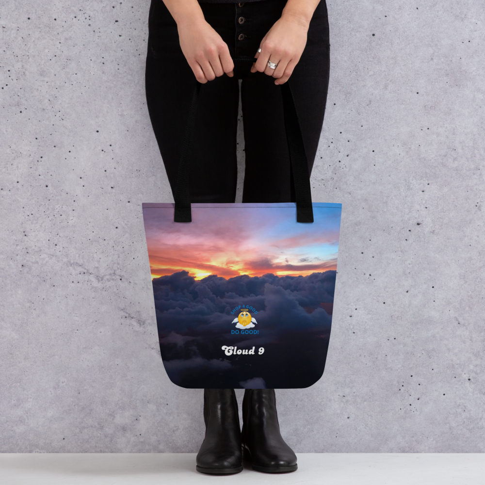 Shop4Good Branded Cloud 9 Sunrays Tote bag