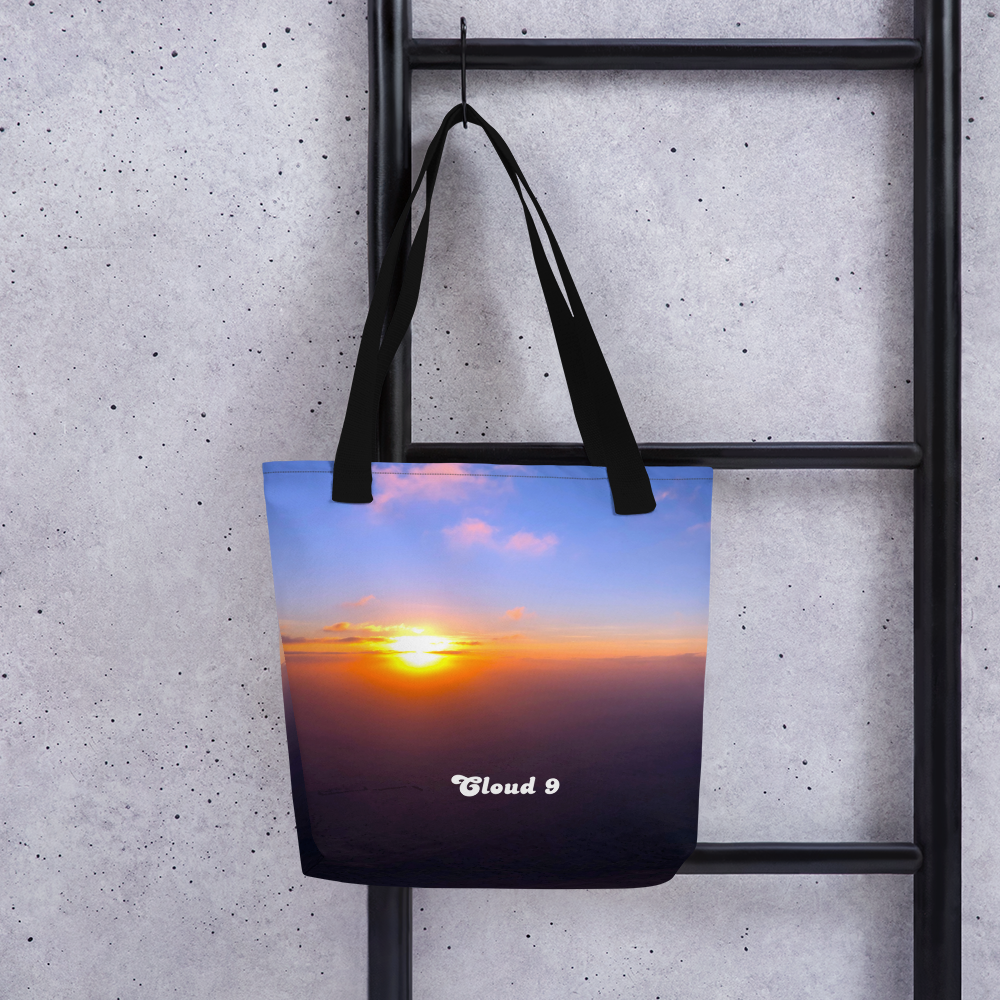 Cloud 9 Blue Sunrise Tote bag