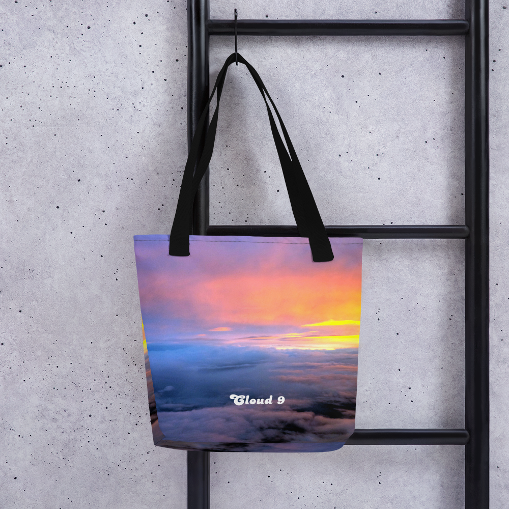 Cloud 9 Vibrant Sunrise Tote bag