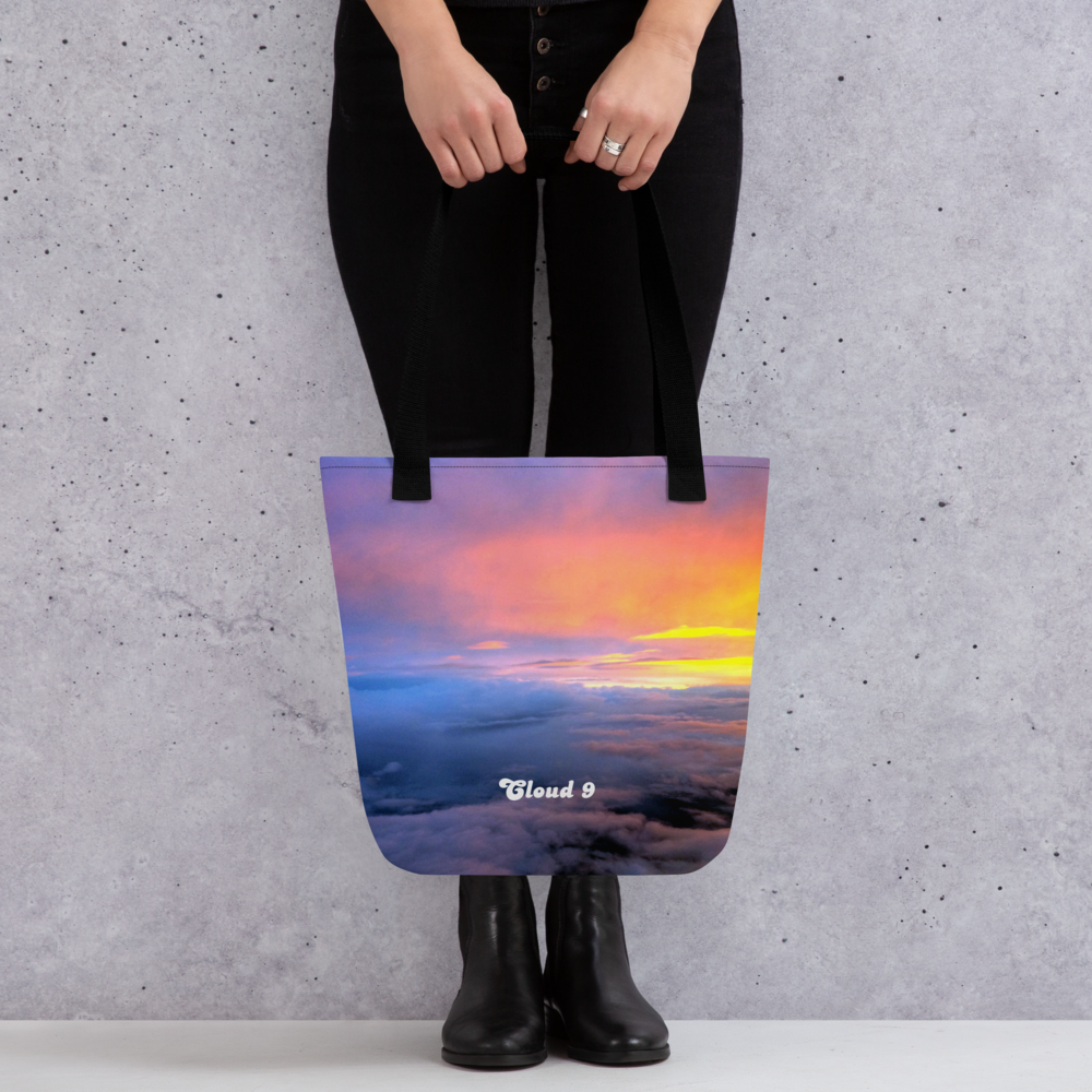 Cloud 9 Vibrant Sunrise Tote bag