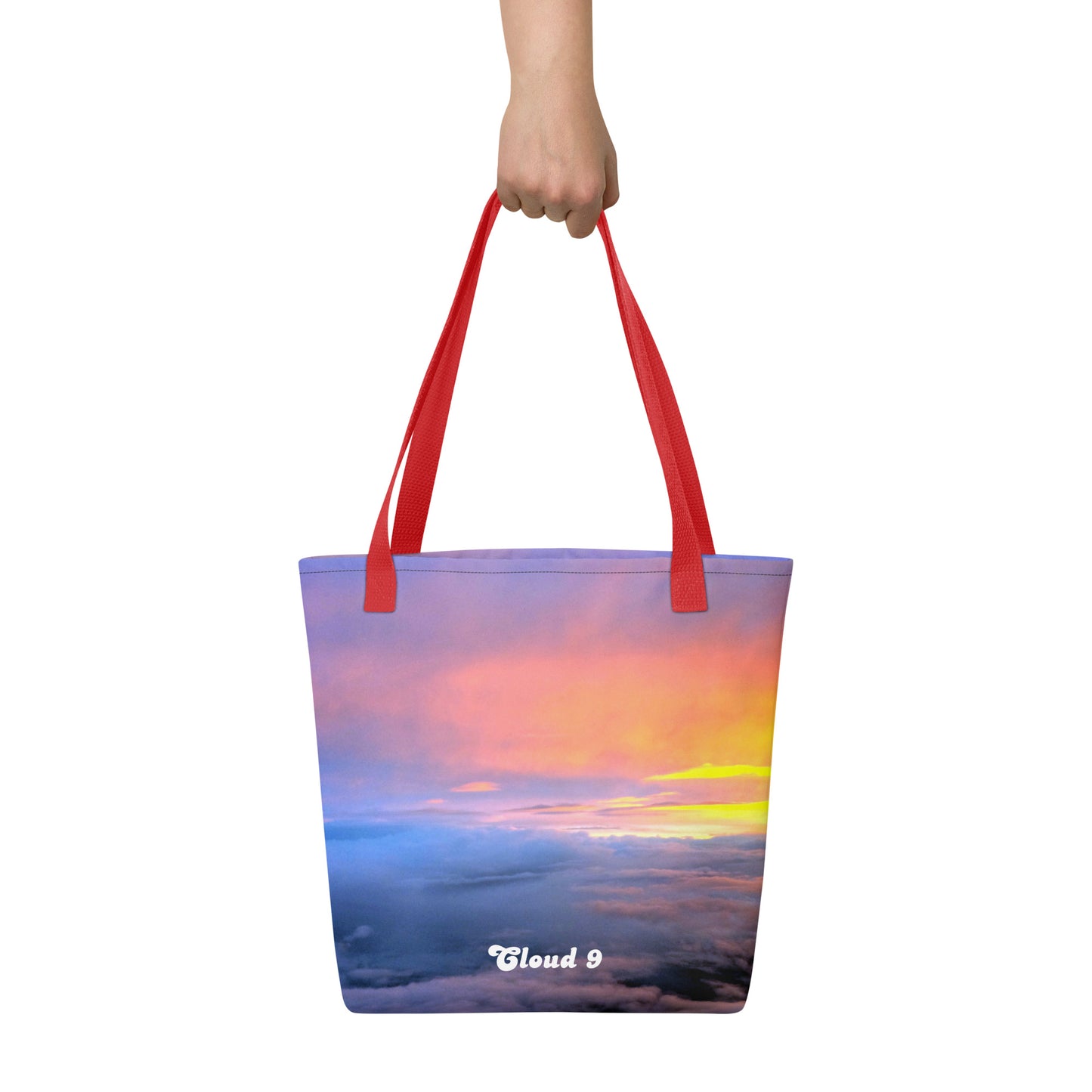 Cloud 9 Vibrant Sunrise Tote bag