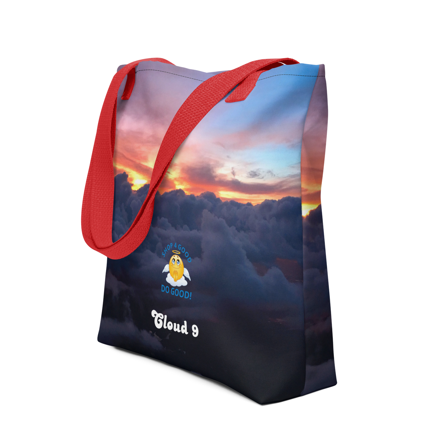 Shop4Good Branded Cloud 9 Sunrays Tote bag