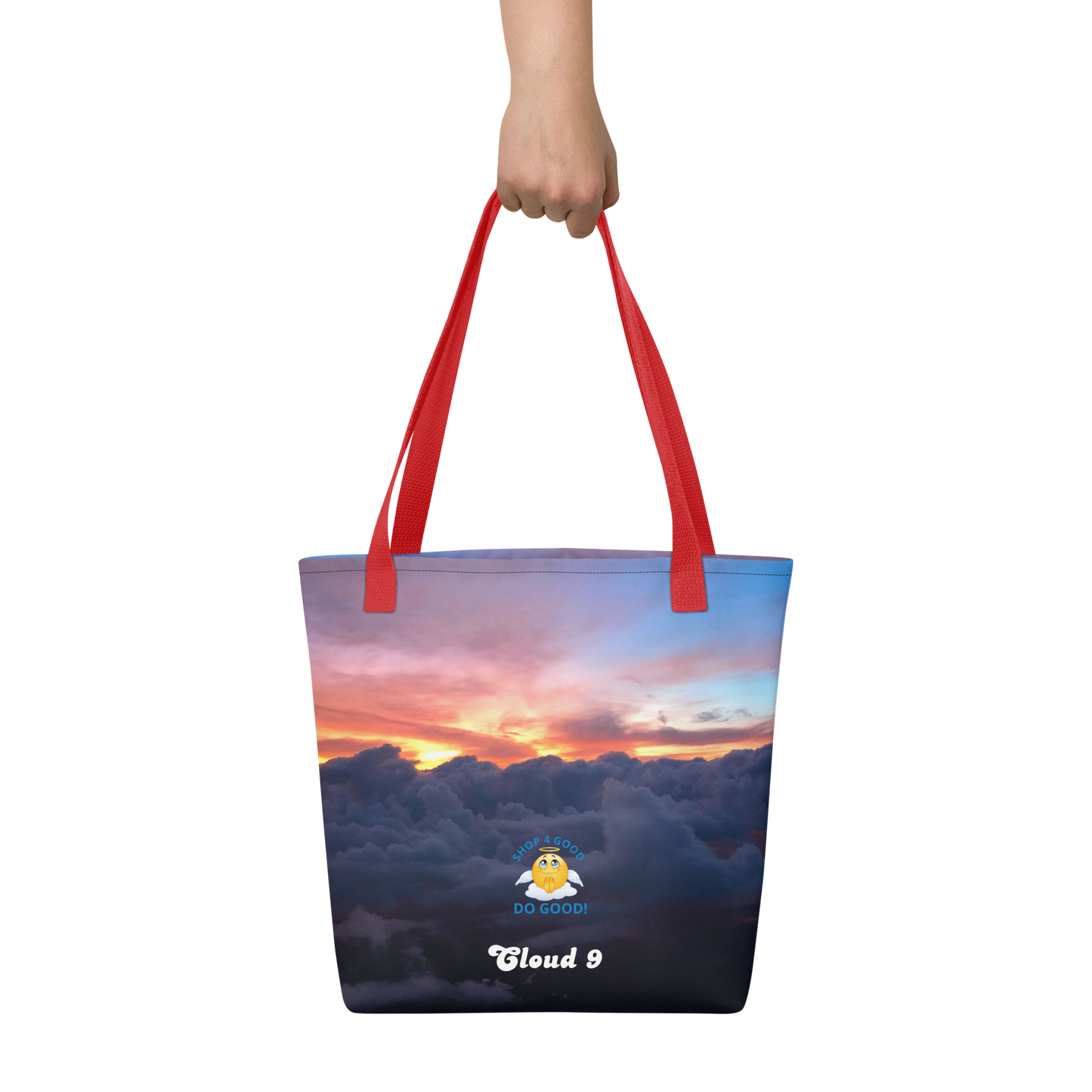 Shop4Good Branded Cloud 9 Sunrays Tote bag