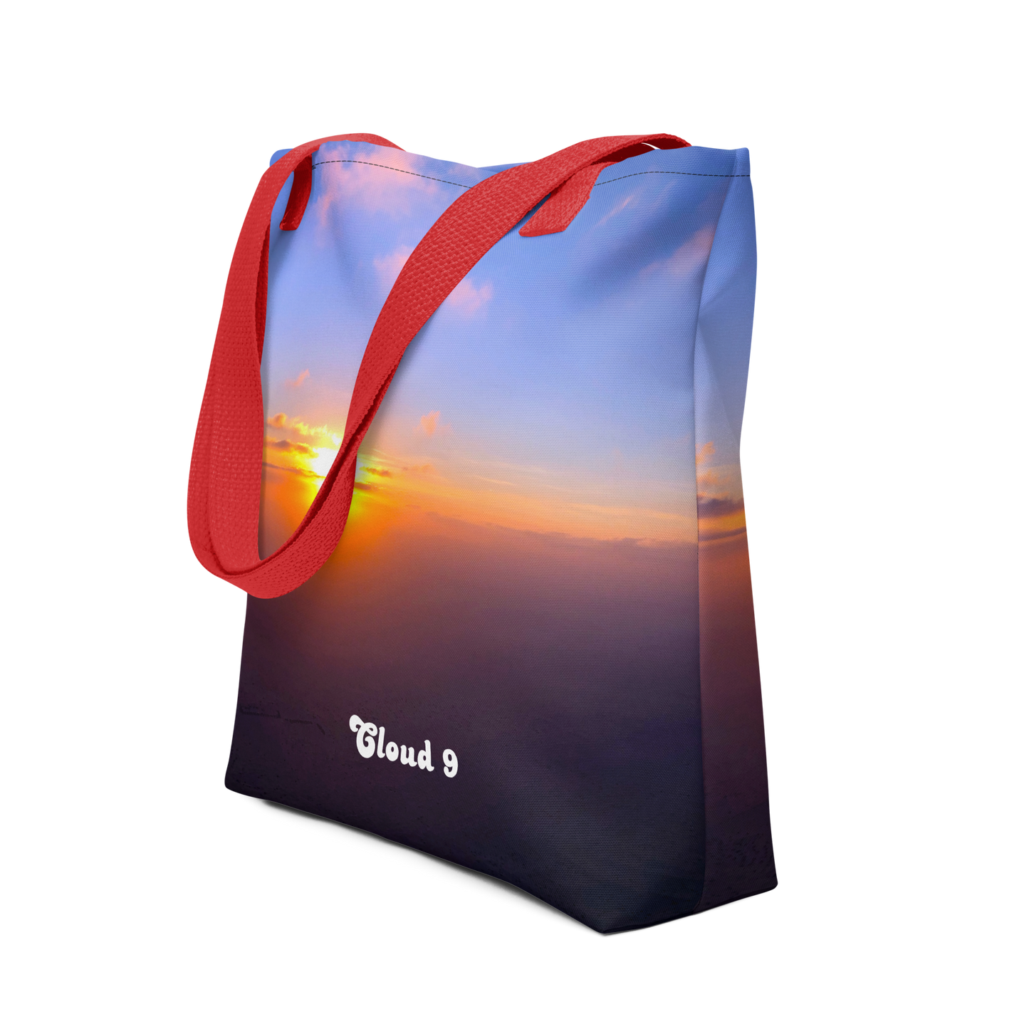 Cloud 9 Blue Sunrise Tote bag