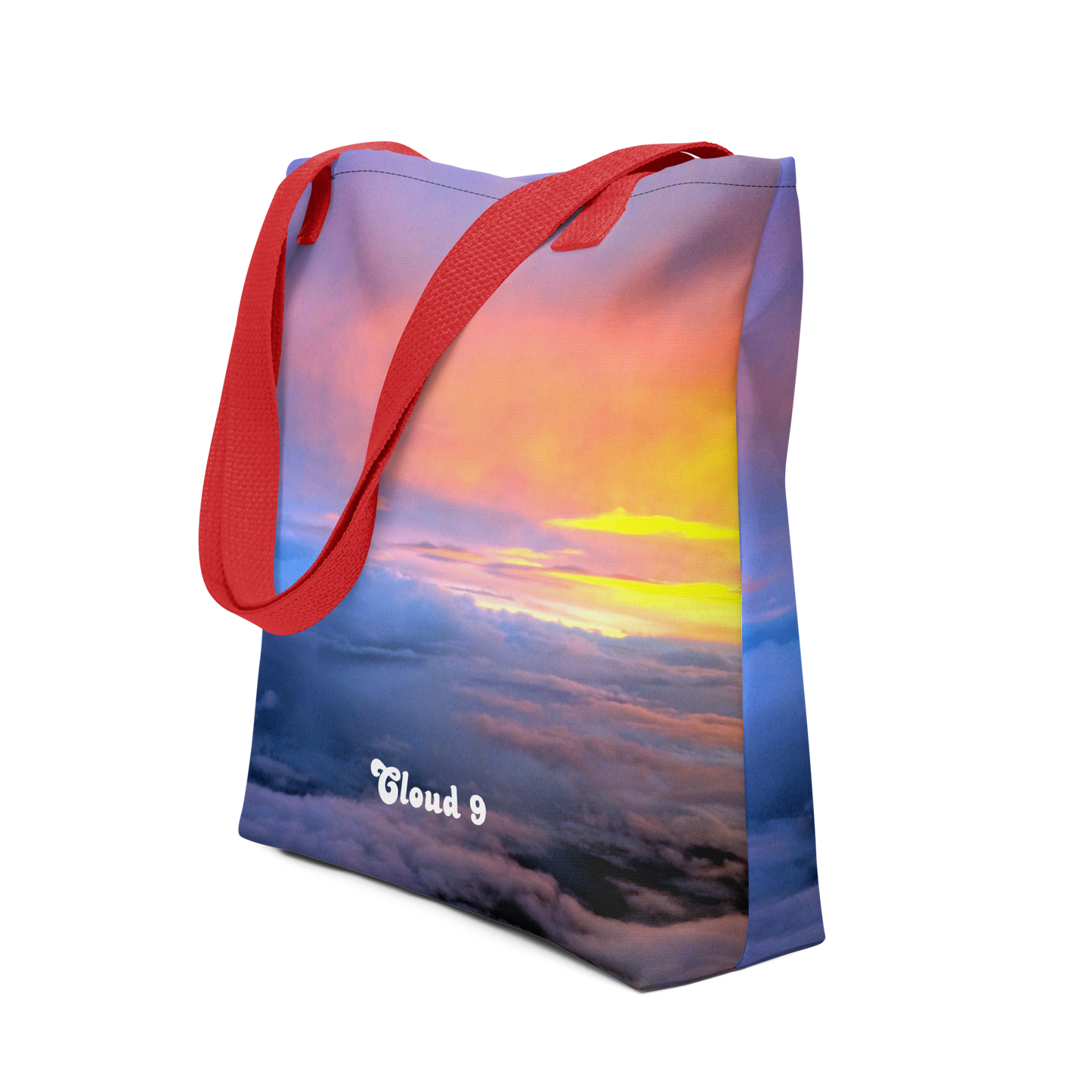 Cloud 9 Vibrant Sunrise Tote bag