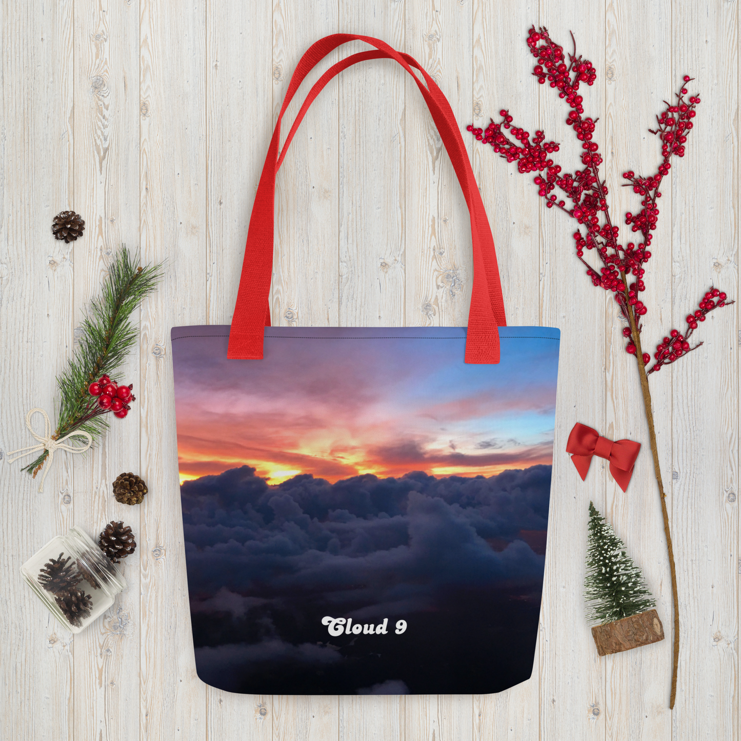 Cloud 9 Sunrise Tote bag