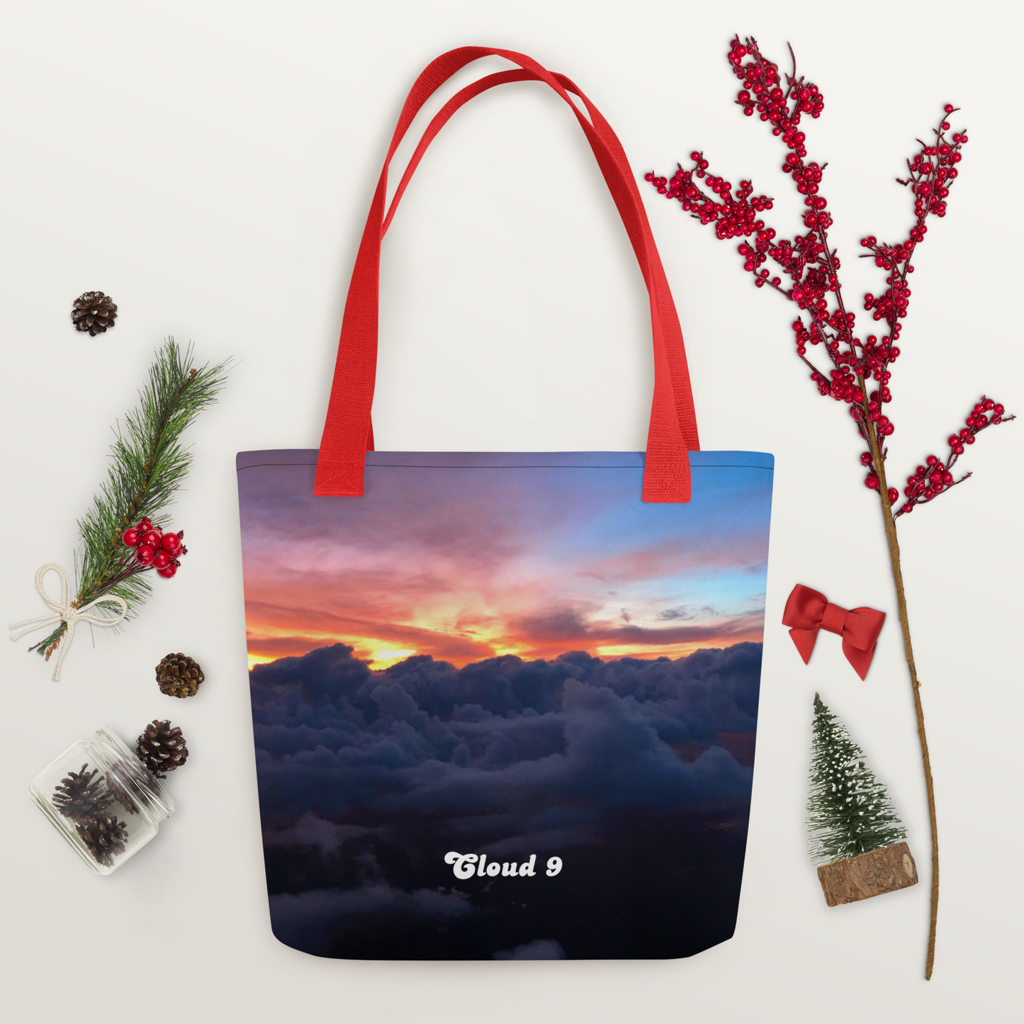 Cloud 9 Sunrise Tote bag