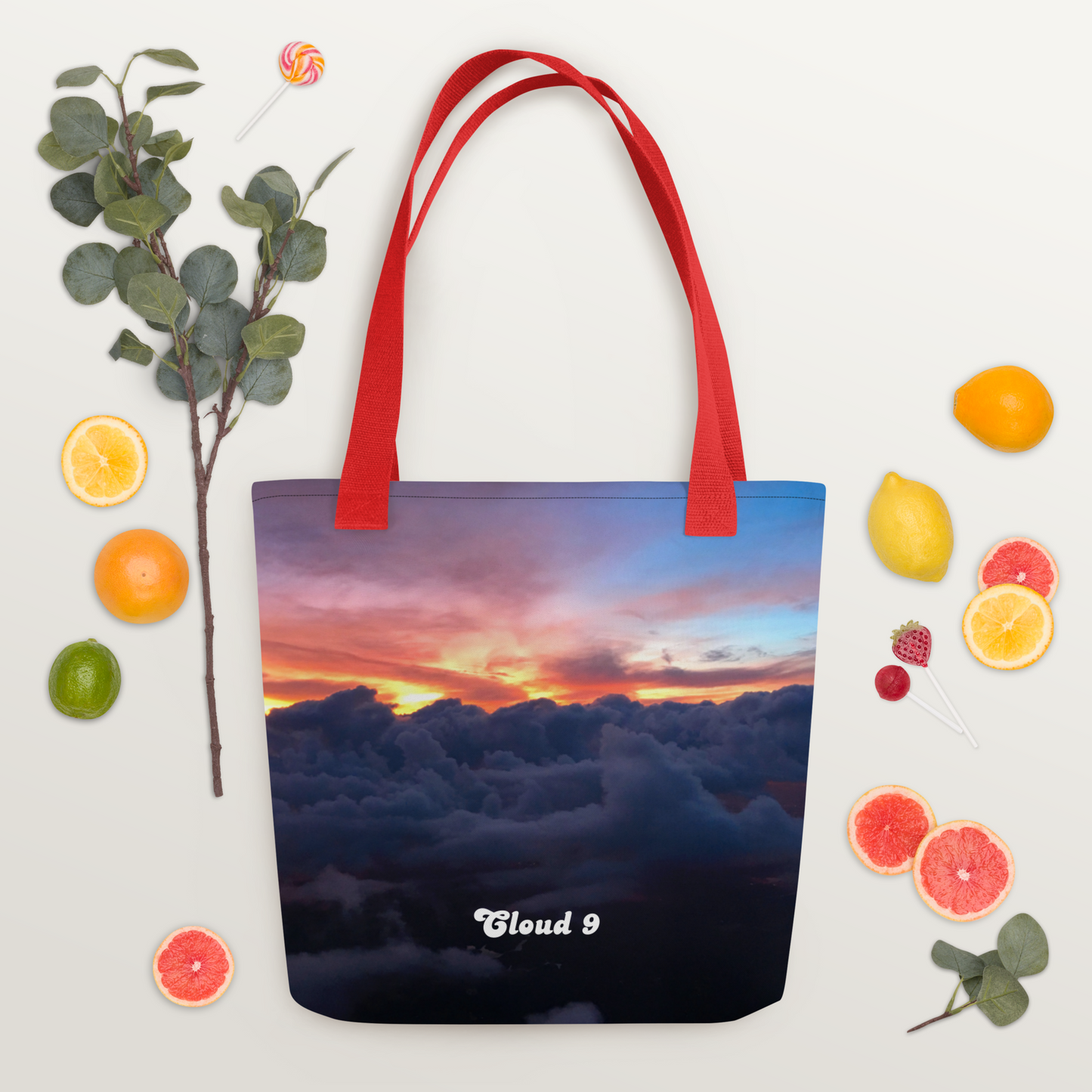 Cloud 9 Sunrise Tote bag