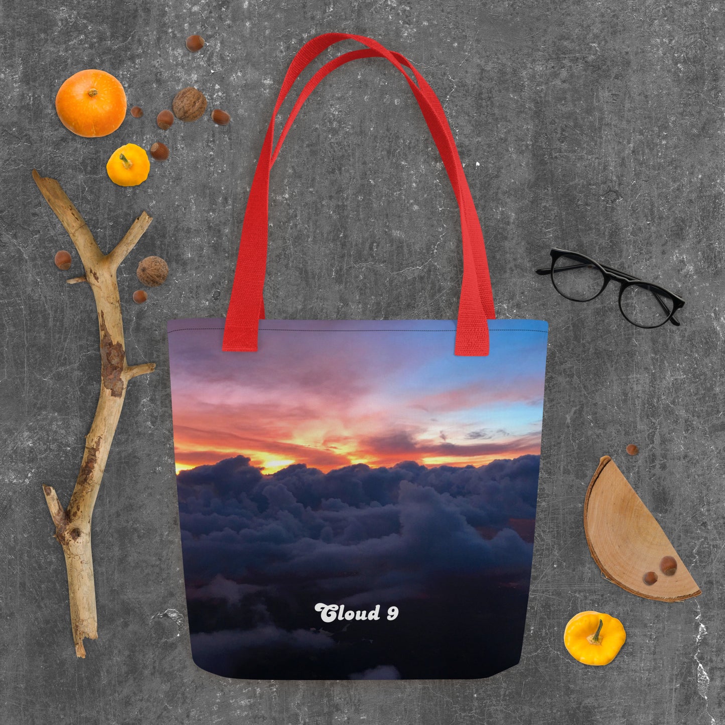 Cloud 9 Sunrise Tote bag