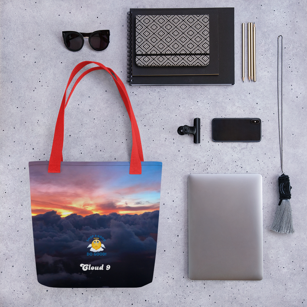 Shop4Good Branded Cloud 9 Sunrays Tote bag