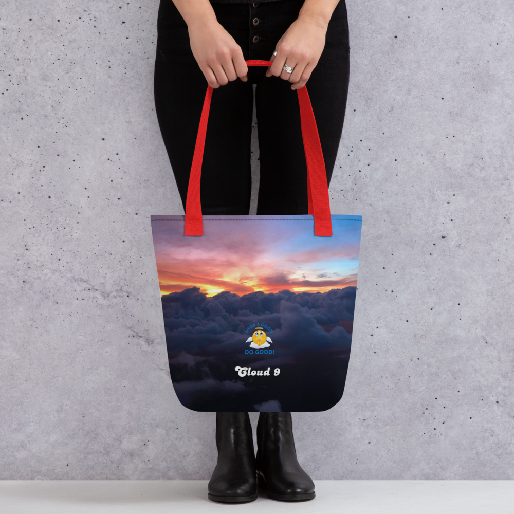 Shop4Good Branded Cloud 9 Sunrays Tote bag