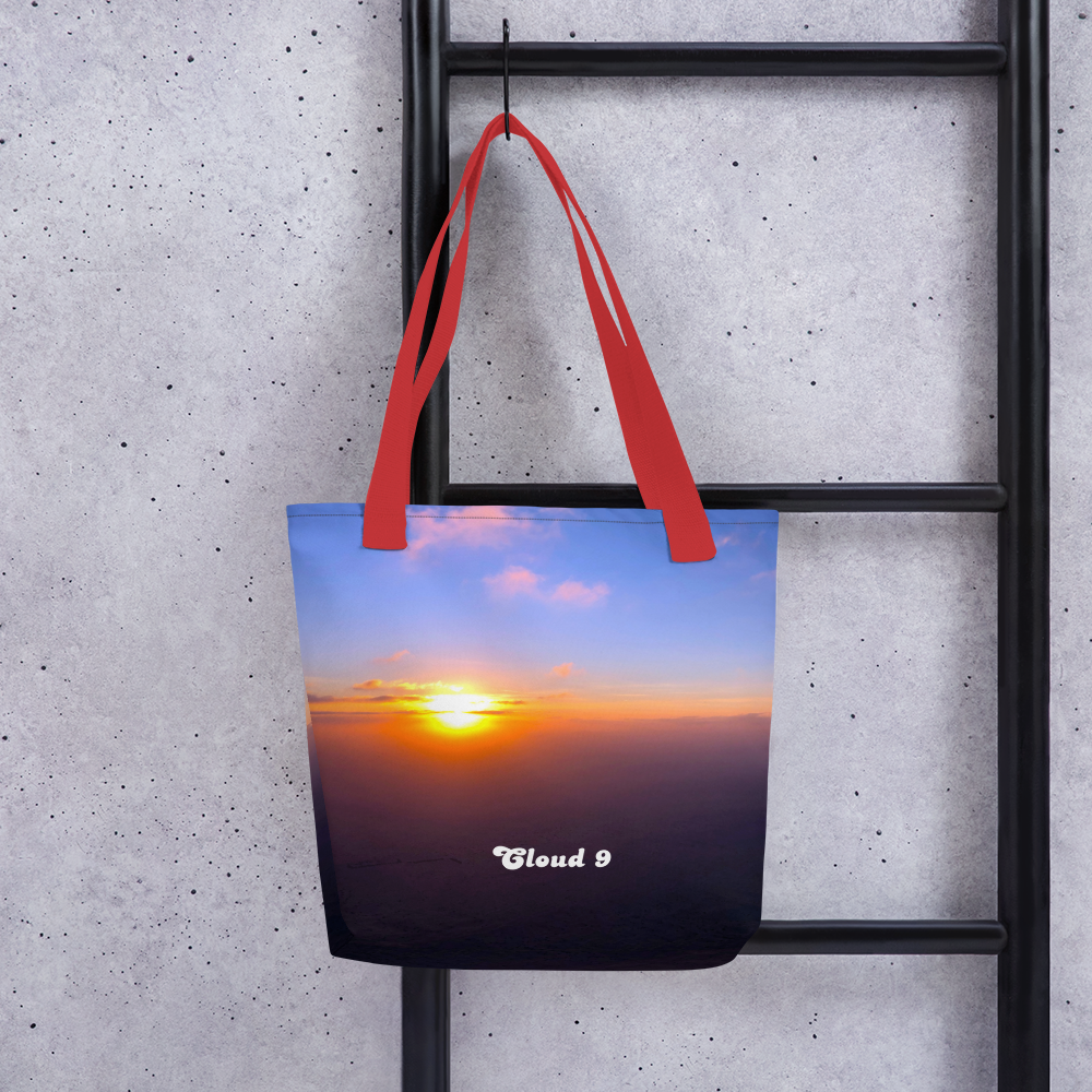 Cloud 9 Blue Sunrise Tote bag