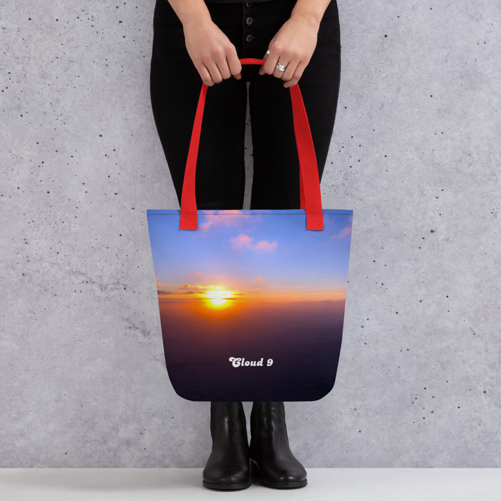 Cloud 9 Blue Sunrise Tote bag