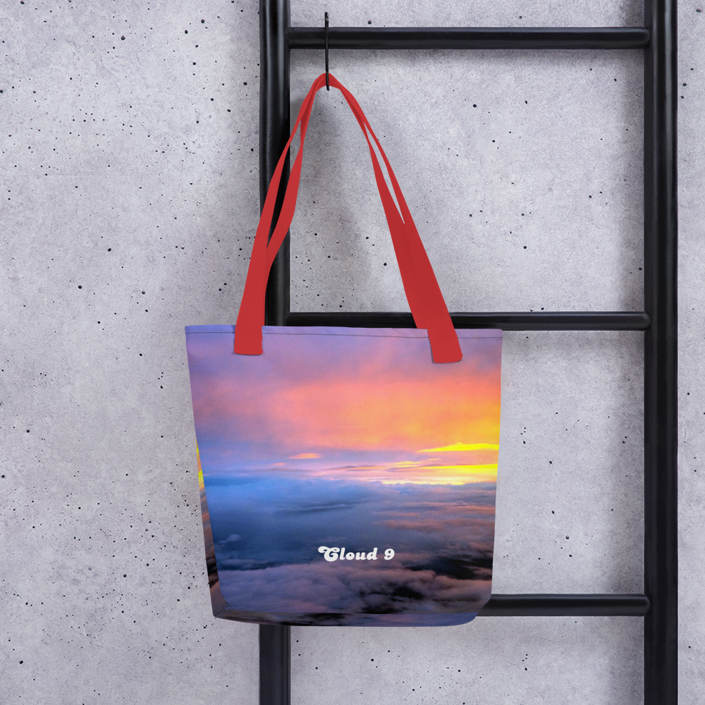 Cloud 9 Vibrant Sunrise Tote bag