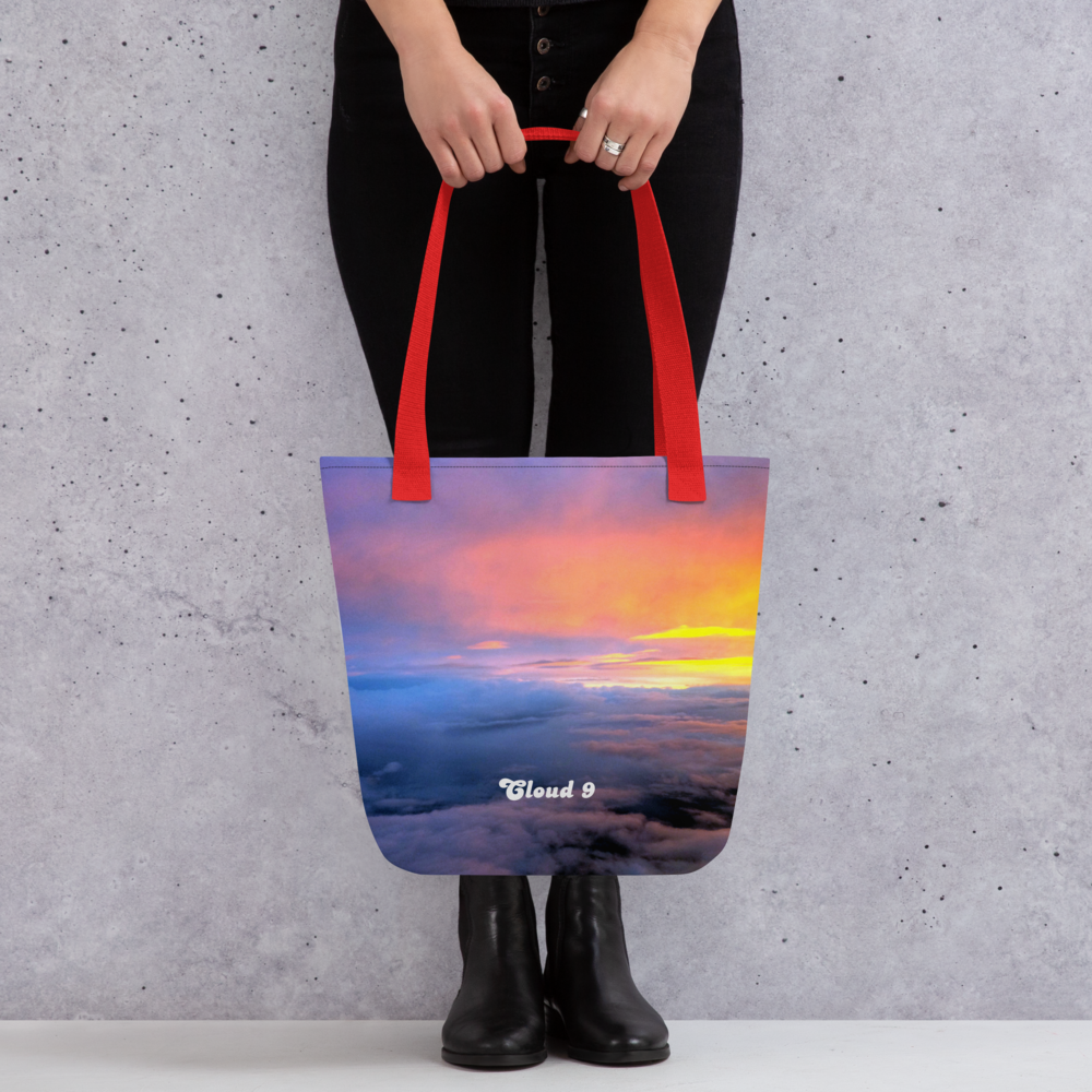 Cloud 9 Vibrant Sunrise Tote bag