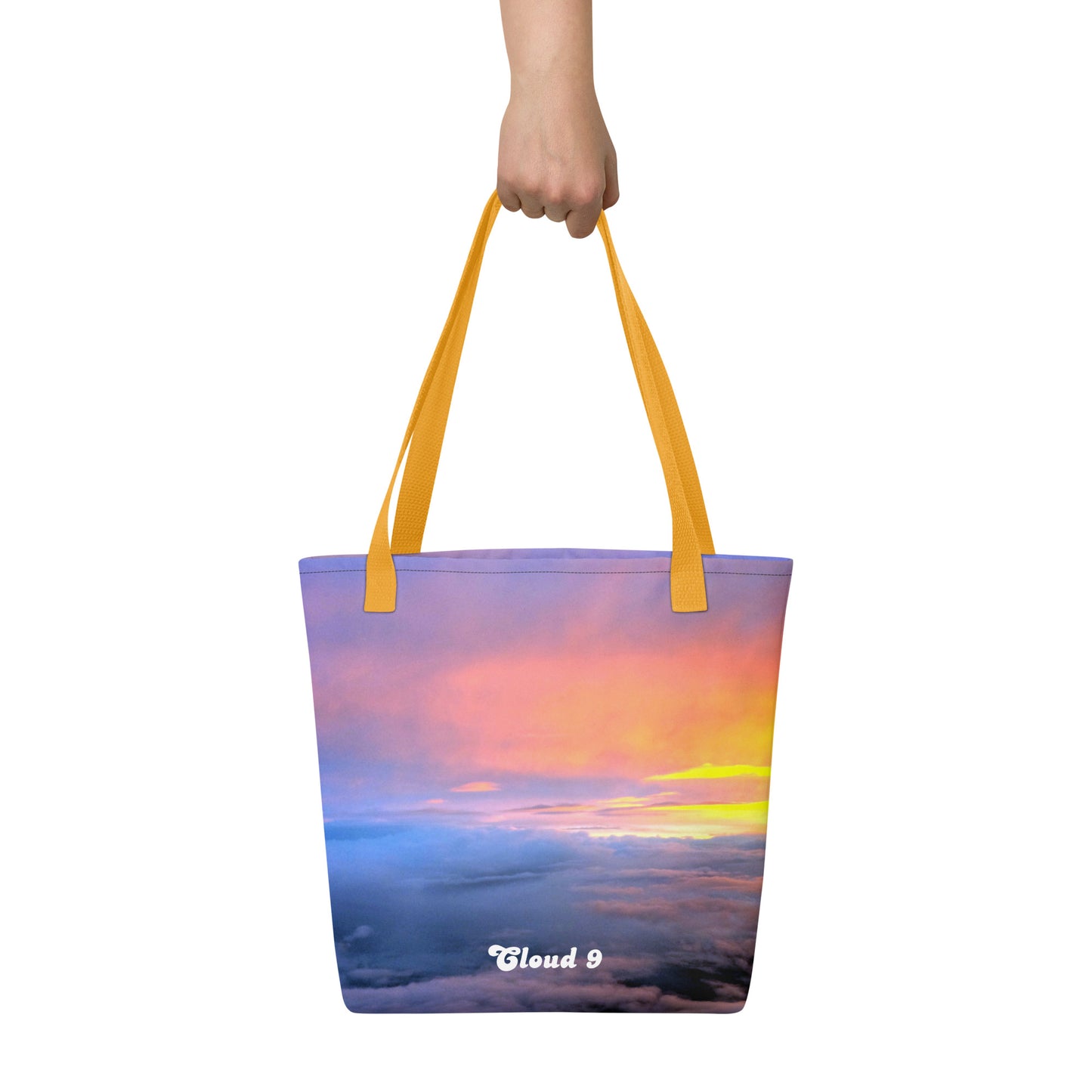 Cloud 9 Vibrant Sunrise Tote bag