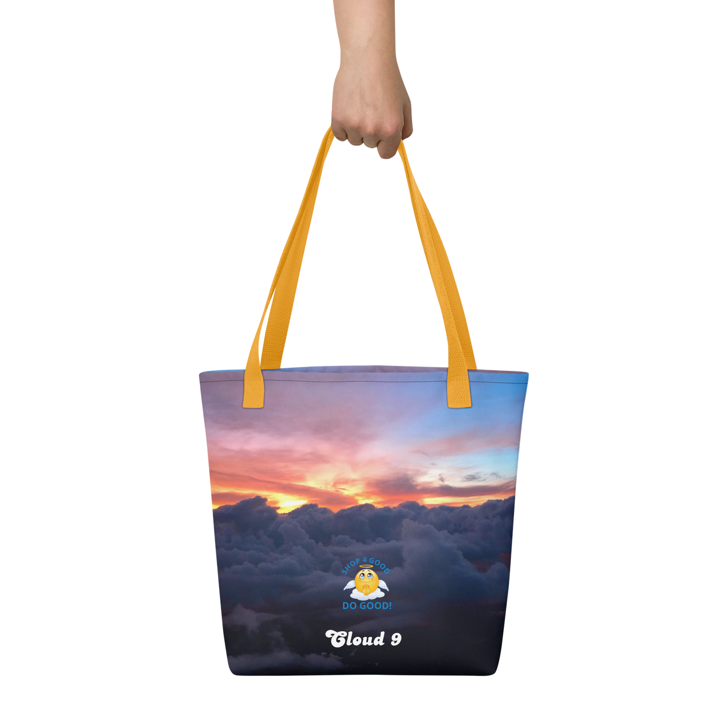 Shop4Good Branded Cloud 9 Sunrays Tote bag