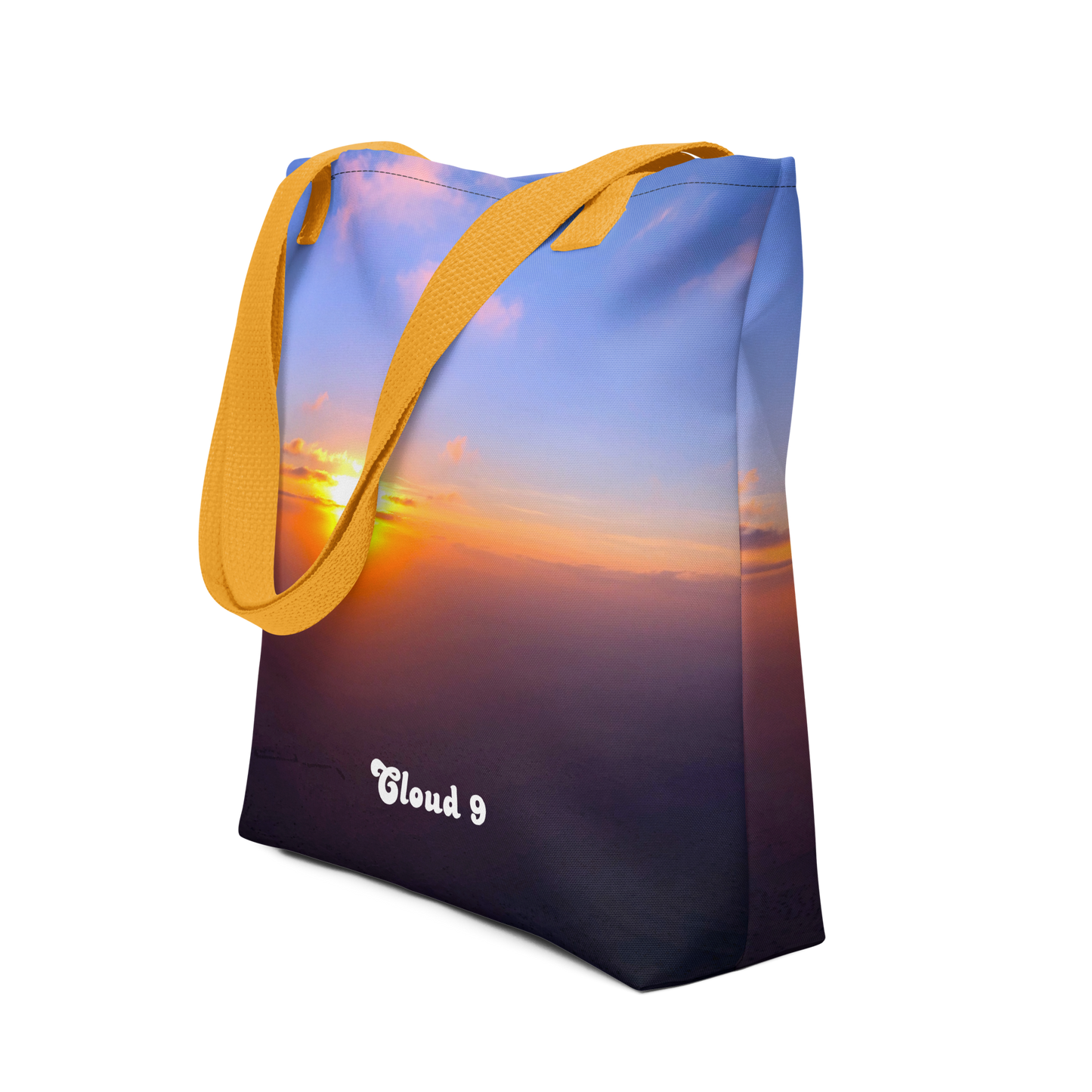 Cloud 9 Blue Sunrise Tote bag