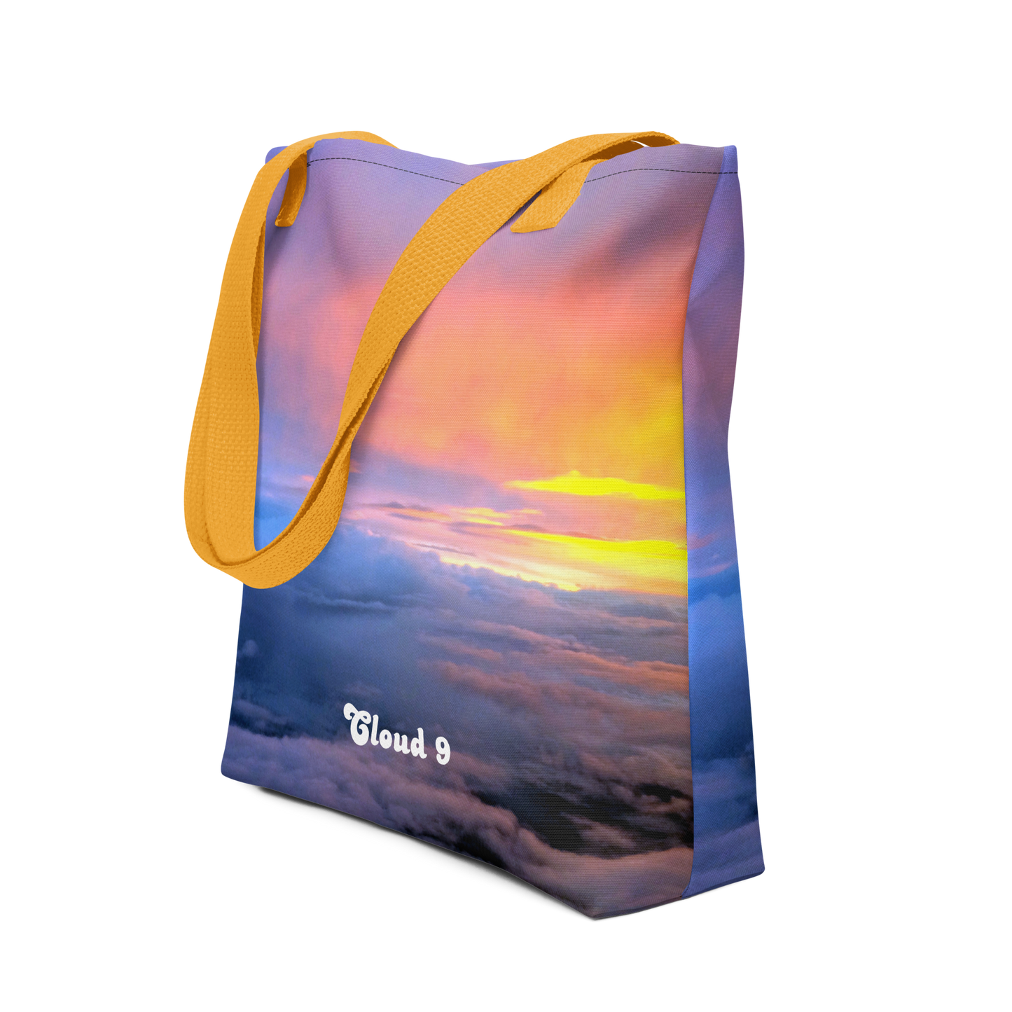 Cloud 9 Vibrant Sunrise Tote bag