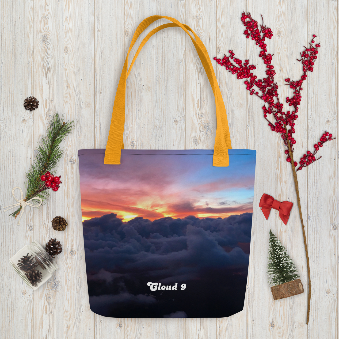 Cloud 9 Sunrise Tote bag