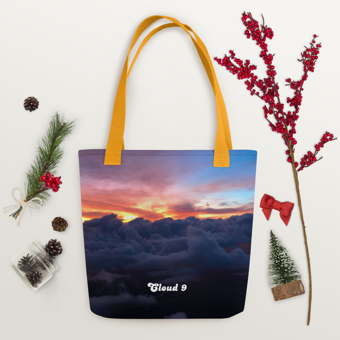 Cloud 9 Sunrise Tote bag