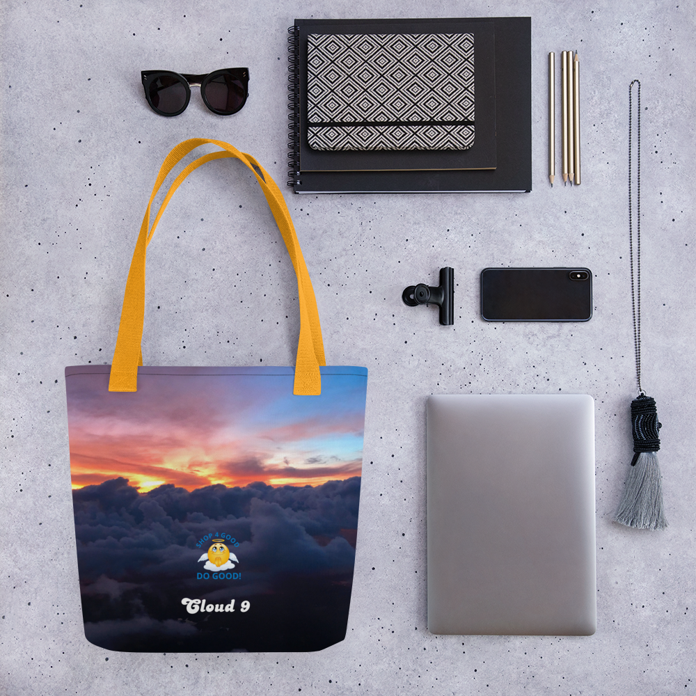 Shop4Good Branded Cloud 9 Sunrays Tote bag