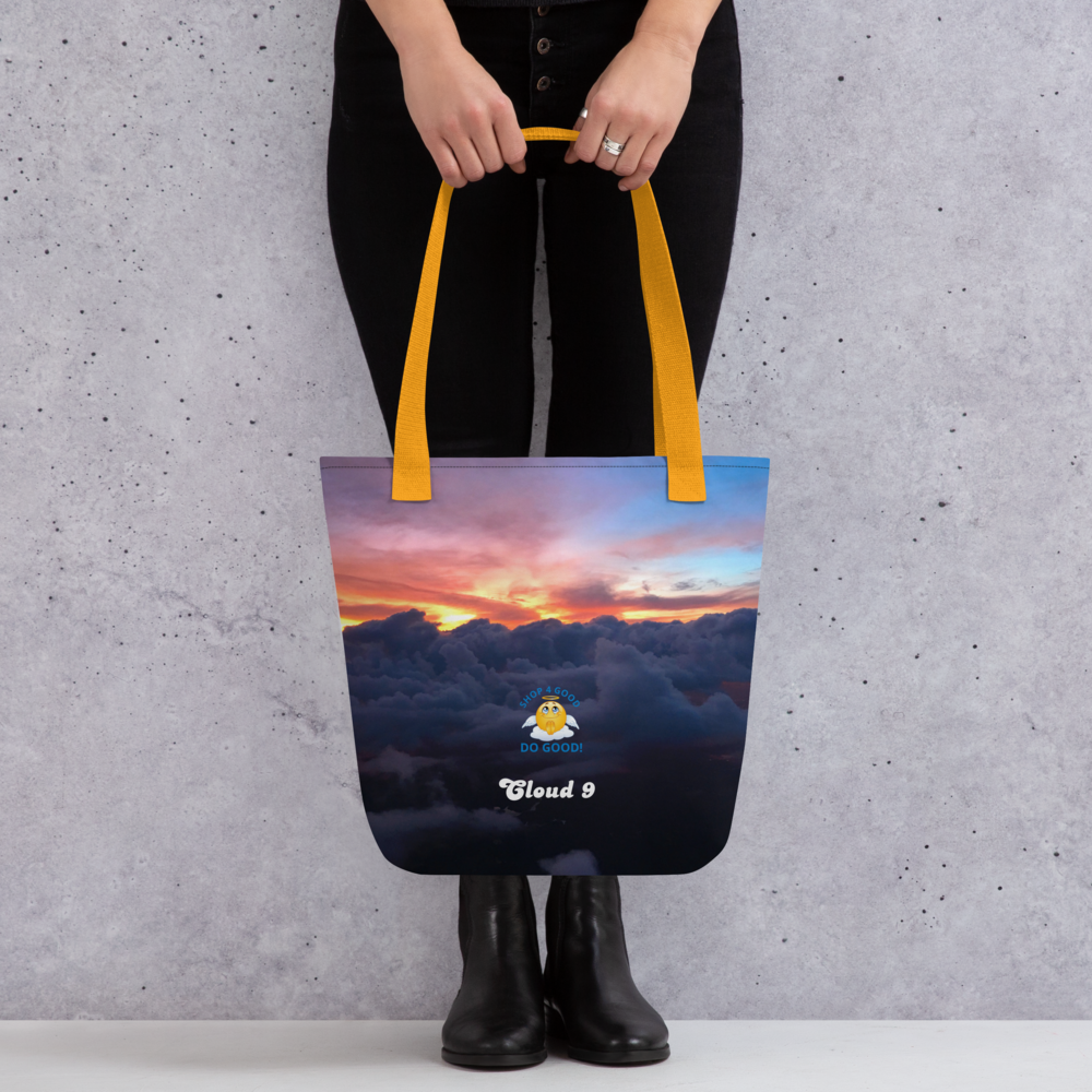 Shop4Good Branded Cloud 9 Sunrays Tote bag