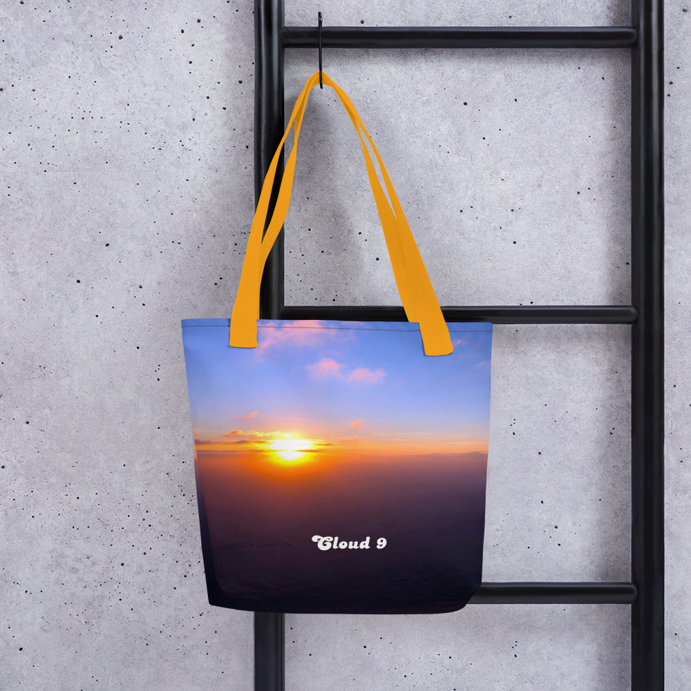 Cloud 9 Blue Sunrise Tote bag