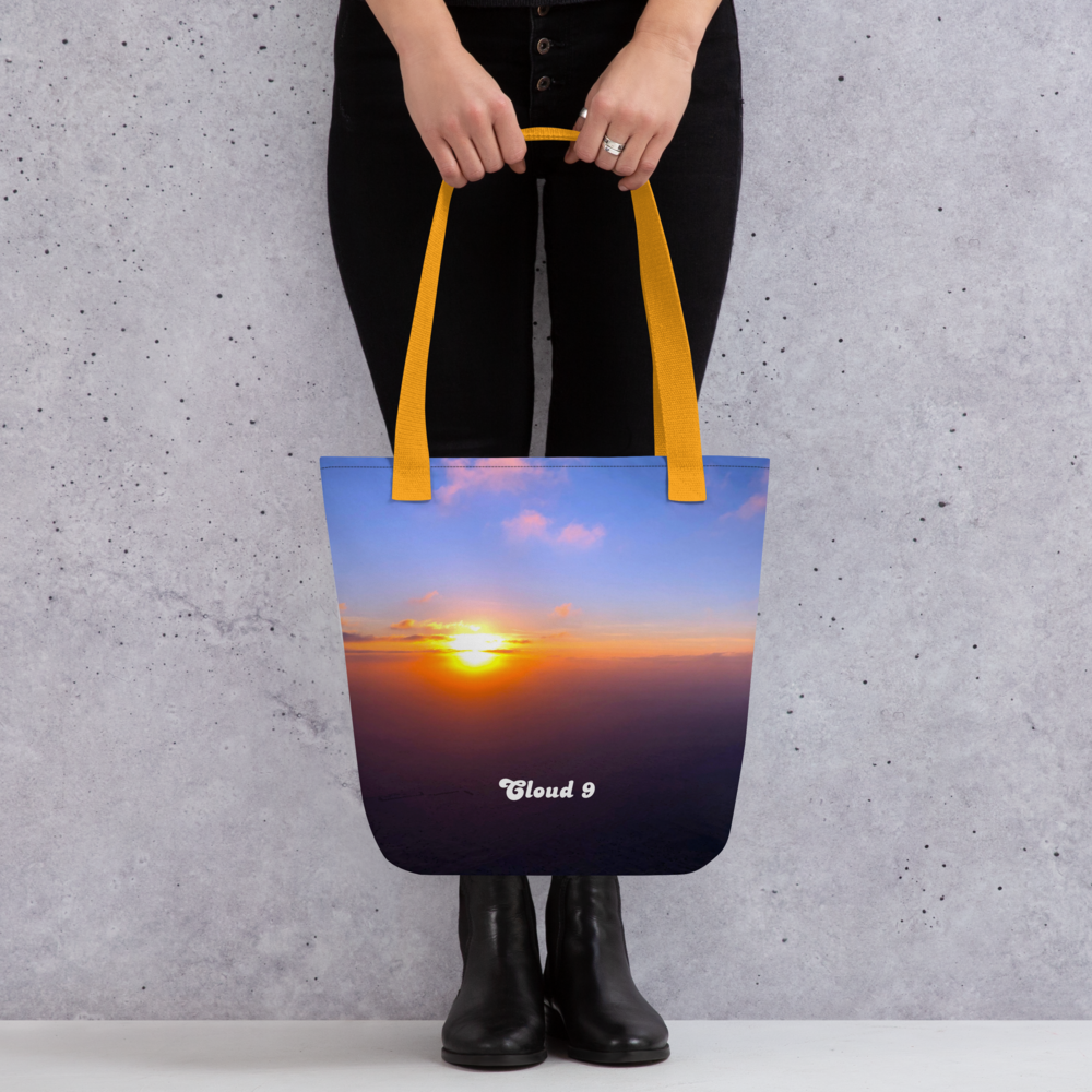 Cloud 9 Blue Sunrise Tote bag