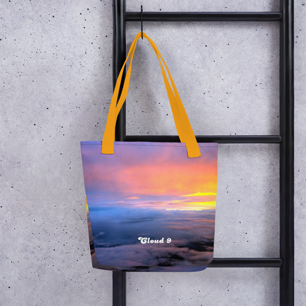 Cloud 9 Vibrant Sunrise Tote bag