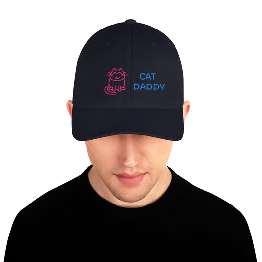 Cat Daddy Pussies Love Me Structured Twill Cap