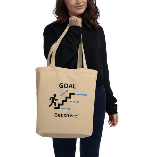 Goals to Happiness Eco Tote Bag