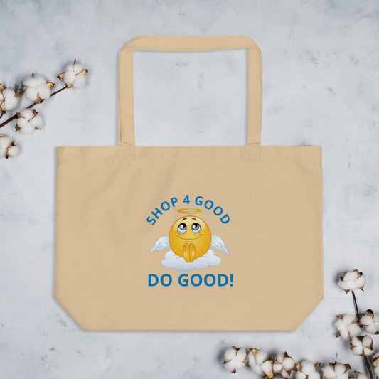 Shop4Good Large ORGANIC tote bag